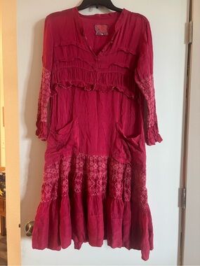 VTG Johnny Was Dress